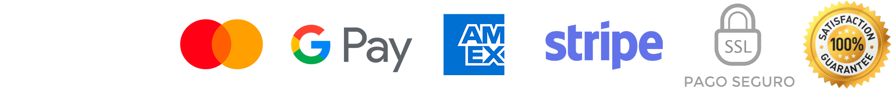 Métodos de pago aceptados: Visa, Mastercard, PayPal